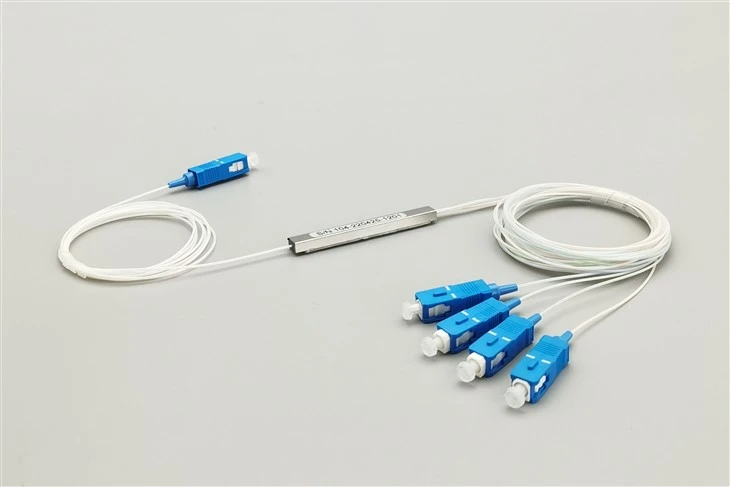 1 × 4 SC UPC Plc Fiber Splitter, โมดูลขนาดเล็ก