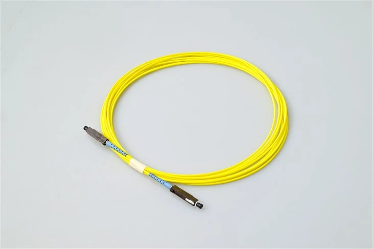 ไฟเบอร์ออปติก Mu Patchcord SM SX สีเหลือง